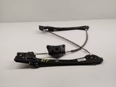 Front window lifting mechanism without motor
