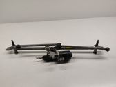 Front wiper linkage and motor