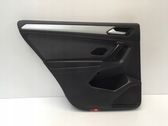 Rear door card panel trim