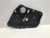 Rear door window regulator with motor