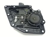 Rear window lifting mechanism without motor