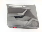 Front door card panel trim