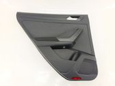 Rear door card panel trim