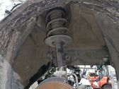 Front shock absorber with coil spring