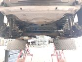 Rear axle beam with reductor