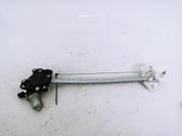 Rear door window regulator with motor