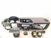 Airbag set with panel