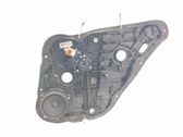 Rear door manual window regulator