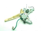 Rear door window regulator with motor