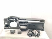 Airbag set with panel
