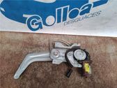Rear door window regulator with motor