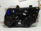 Front door window regulator with motor