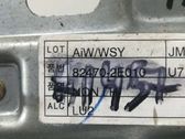 Front door window regulator with motor