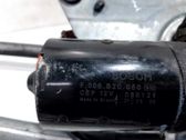 Front wiper linkage and motor