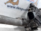 Front wiper linkage and motor