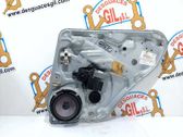 Rear door manual window regulator