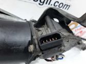 Front wiper linkage and motor
