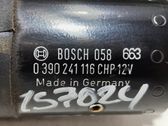 Wischergestänge Wischermotor vorne