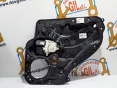 Rear door manual window regulator
