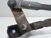 Front wiper linkage and motor