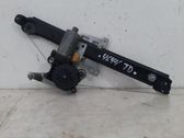 Rear door manual window regulator