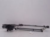 Front wiper linkage and motor