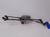Front wiper linkage and motor