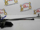 Front wiper linkage and motor