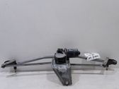 Front wiper linkage and motor