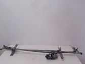 Front wiper linkage and motor