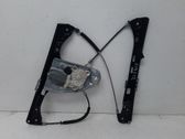 Front door window regulator with motor