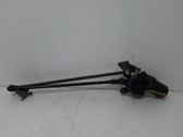 Front wiper linkage and motor