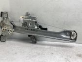 Rear door window regulator with motor