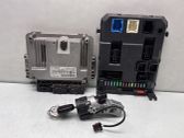 Juego de cerradura y set ECU del motor