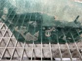 Rear door window glass