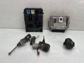 Juego de cerradura y set ECU del motor