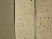 Rear door glass trim molding