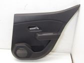 Rear door card panel trim
