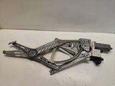 Sliding door window regulator with motor