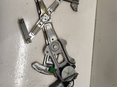 Rear door window regulator with motor