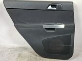 Rear door card panel trim