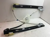 Front window lifting mechanism without motor