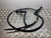 Headlight washer spray nozzle