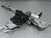 Rear window lifting mechanism without motor