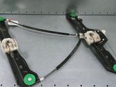 Front window lifting mechanism without motor
