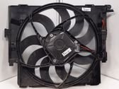 Radiator cooling fan shroud