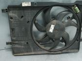 Radiator cooling fan shroud