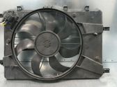 Radiator cooling fan shroud