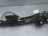 Rear window lifting mechanism without motor