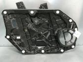 Front window lifting mechanism without motor